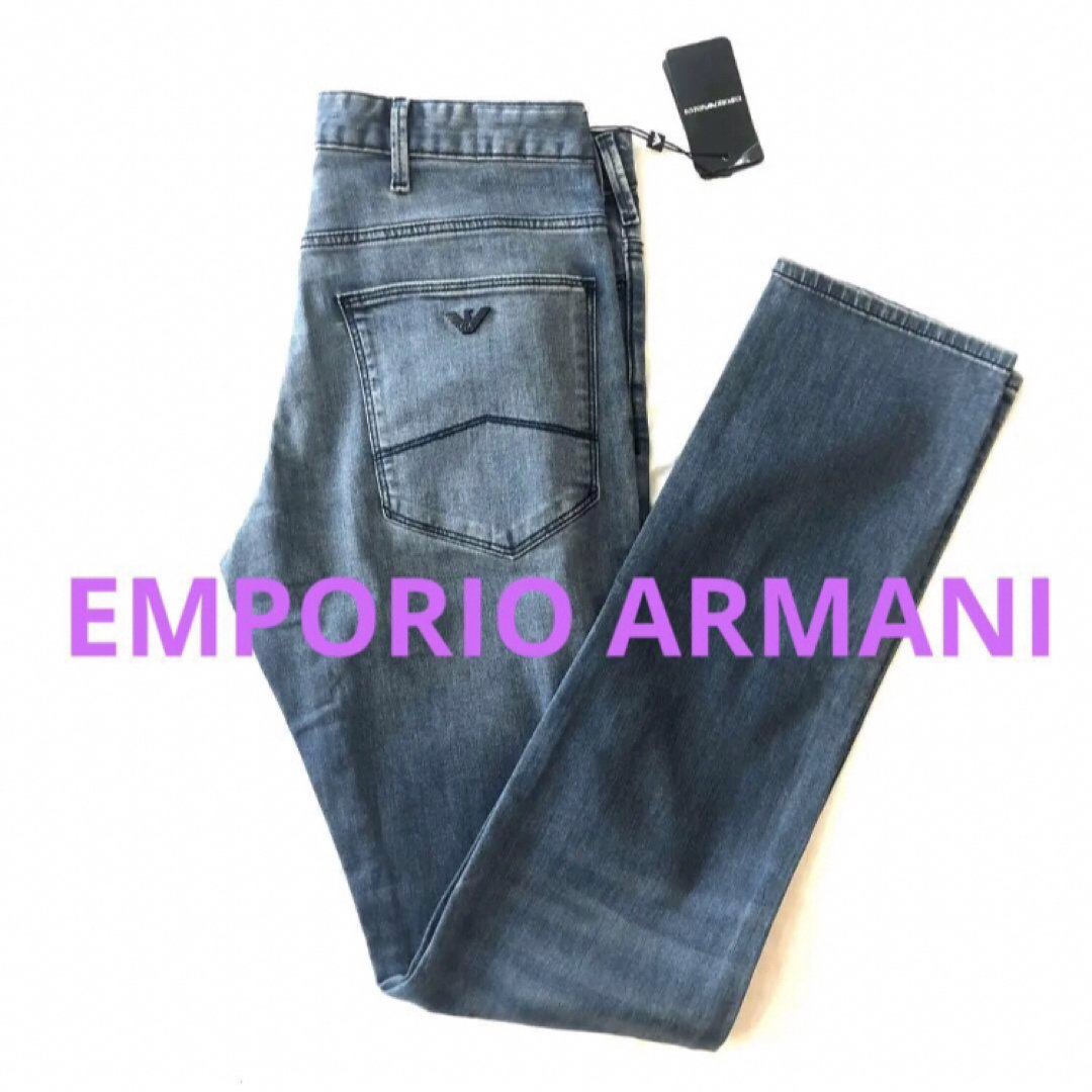 Emporio Armani(エンポリオアルマーニ)の新品未使用タグ付き　エンポリオアルマーニ デニムパンツ　ジーンズ　ジーパン メンズのパンツ(デニム/ジーンズ)の商品写真