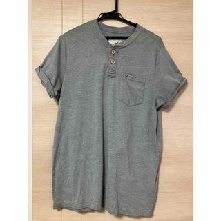 ホリスター(Hollister)のHollister Tシャツ　グレー　サイズL(Tシャツ/カットソー(半袖/袖なし))