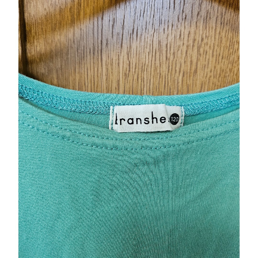 Branshes(ブランシェス)のブランシェス　シンプルフレアワンピース　未使用　130 キッズ/ベビー/マタニティのキッズ服女の子用(90cm~)(ワンピース)の商品写真
