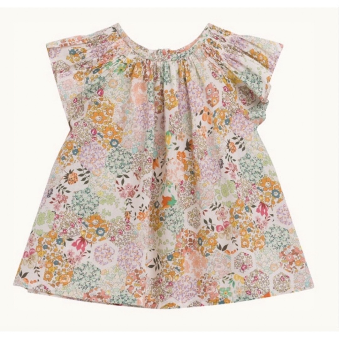 Bonpoint(ボンポワン)のBonpoint ボンポワン ブラウス 3A 95 キッズ/ベビー/マタニティのキッズ服女の子用(90cm~)(ブラウス)の商品写真