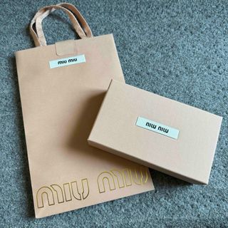 ミュウミュウ(miumiu)のMIU MIU 袋、箱(ショップ袋)