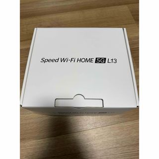 エーユー(au)のSpeed Wi-Fi HOME 5G L13(PC周辺機器)