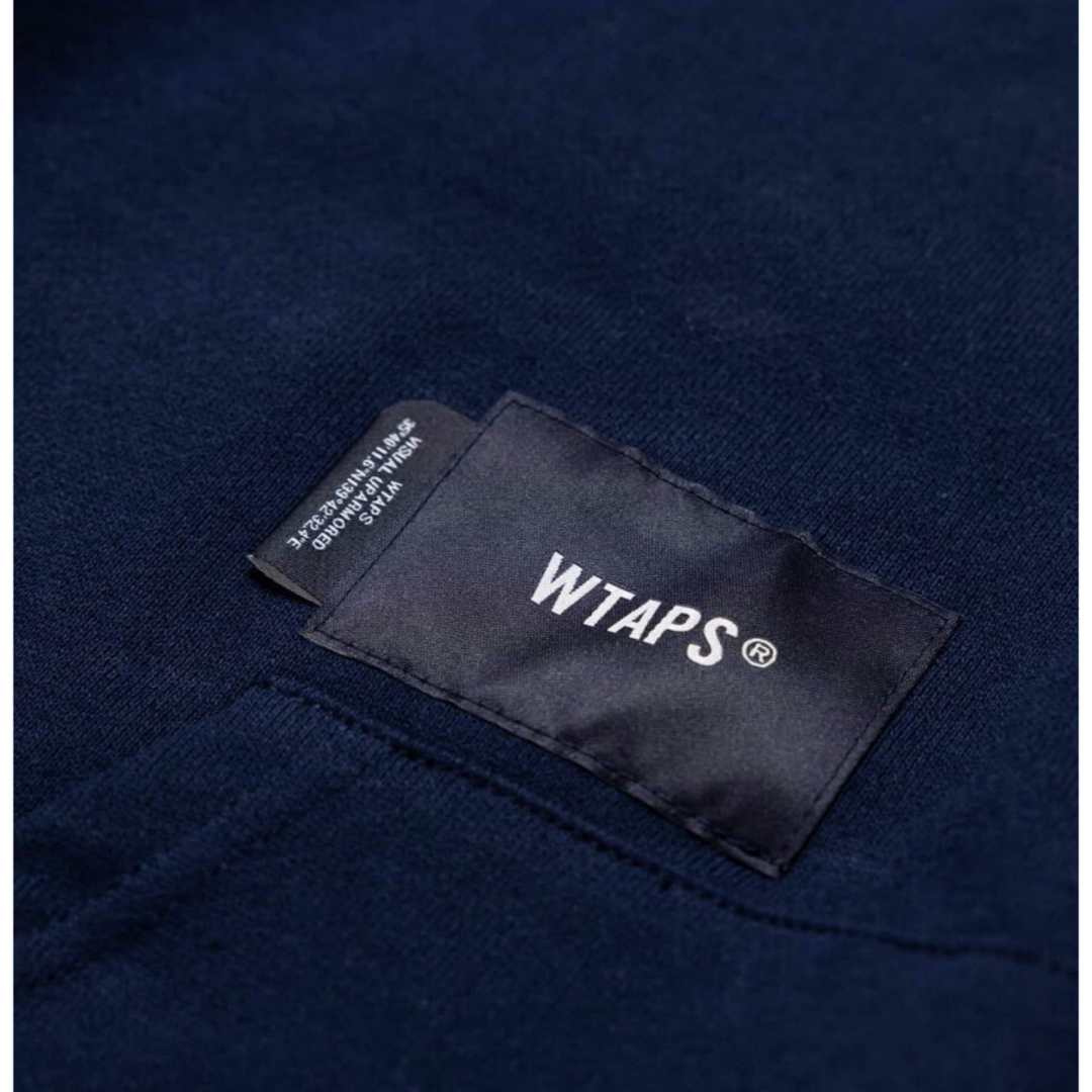 W)taps(ダブルタップス)のWTAPS 2022FW LLW HOODY NAVY XLサイズ メンズのトップス(パーカー)の商品写真