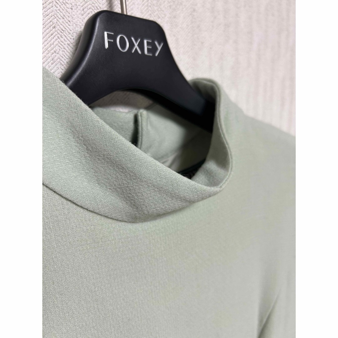 FOXEY(フォクシー)のフォクシー    フレアワンピース ドレス    40   ミント レディースのワンピース(ロングワンピース/マキシワンピース)の商品写真