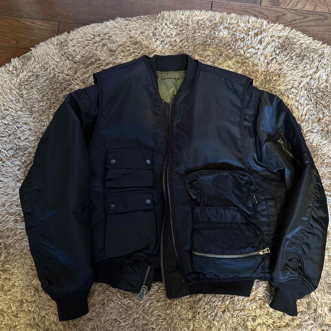 Supreme 2-in-1 MA-1 +Vest black M ジャケット/アウター Supreme 2-in-1 MA-1 +Vest black M ジャケット/アウター