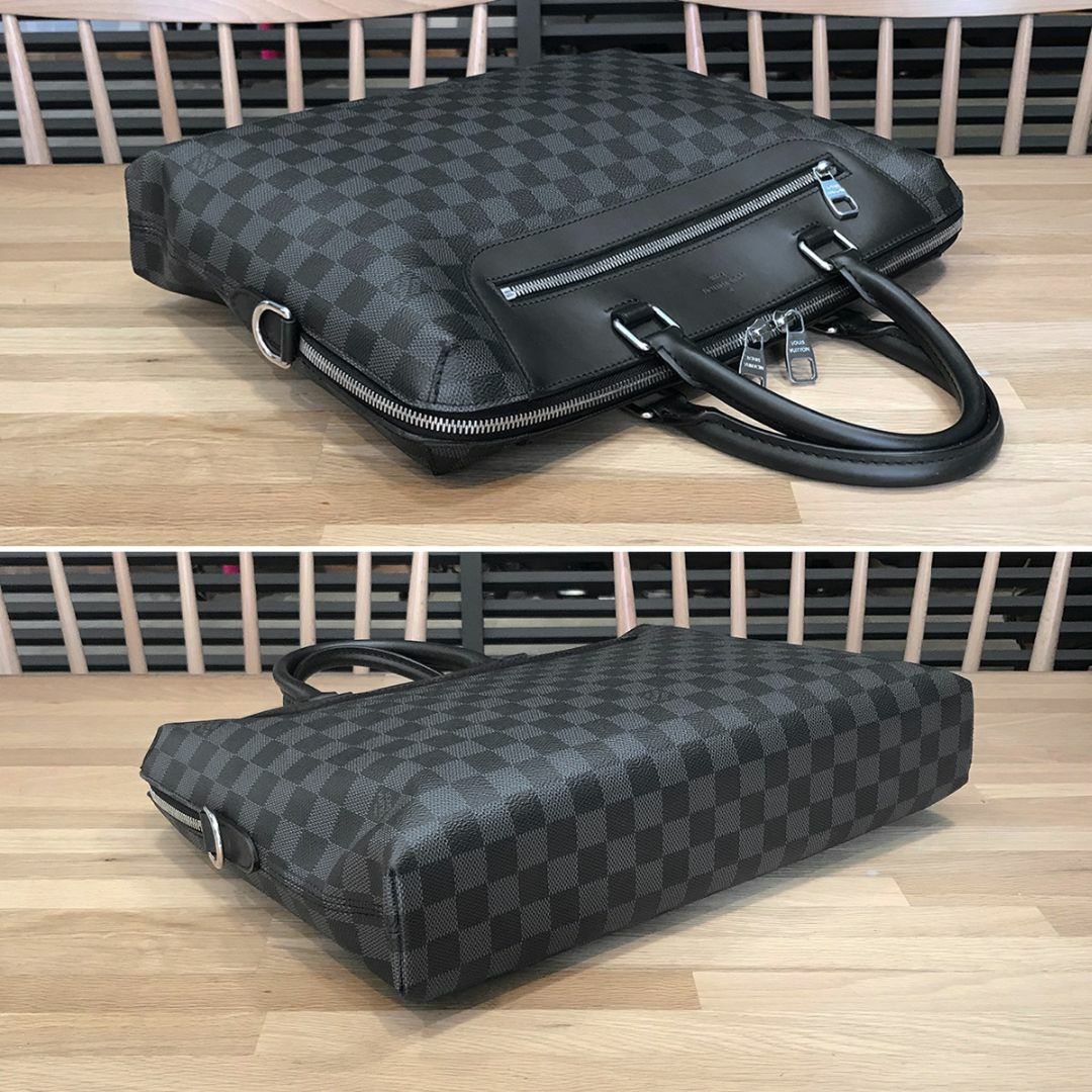 LOUIS VUITTON(ルイヴィトン)の超美品 ルイヴィトン 現行 ダミエグラフィット ポルトドキュマンジュール PDJ メンズのバッグ(ビジネスバッグ)の商品写真