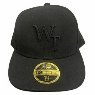 ダブルタップス(W)taps)の2023 WTAPS × New Era 59FIFTY LOW PROFILE / CAP / POLY. TWILL. NEWERA. LEAGUE Black 黒 7 1/4 : P226(キャップ)