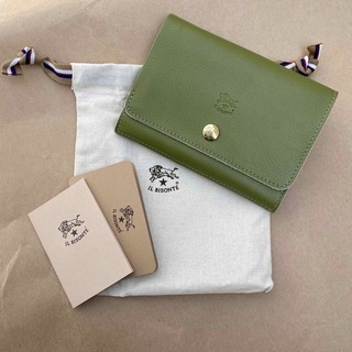イルビゾンテ(IL BISONTE) 財布(レディース)（グリーン・カーキ/緑色系