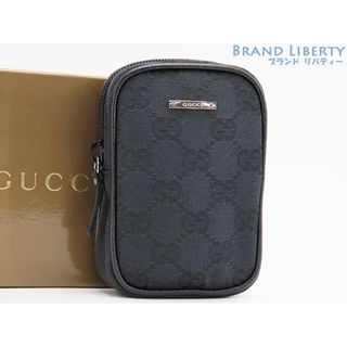 グッチ(Gucci)の未使用グッチGGキャンバスシガレットケースタバコケース小物入れブラッ(その他)