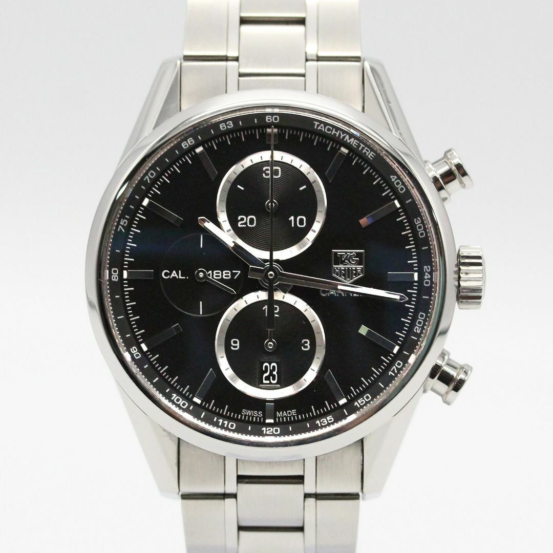 TAG Heuer(タグホイヤー)の【美品】タグホイヤー　カレラ　腕時計　メンズ　A04398 メンズの時計(腕時計(アナログ))の商品写真