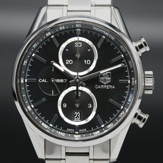 タグホイヤー(TAG Heuer)の【美品】タグホイヤー　カレラ　腕時計　メンズ　A04398(腕時計(アナログ))