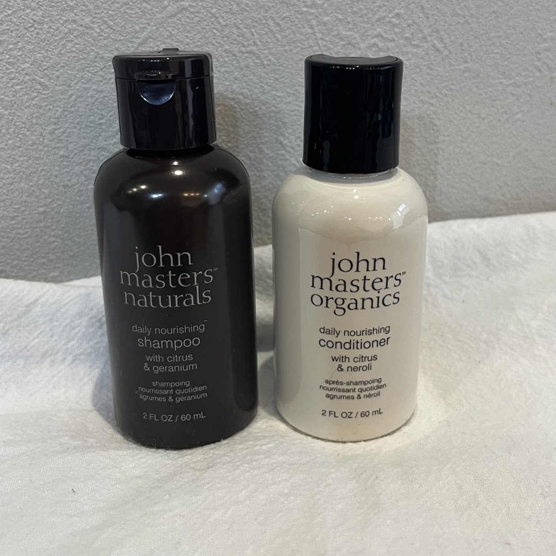 John Masters Organics(ジョンマスターオーガニック)のジョンマスターオーガニックヘアケアトライアル コスメ/美容のヘアケア/スタイリング(シャンプー/コンディショナーセット)の商品写真