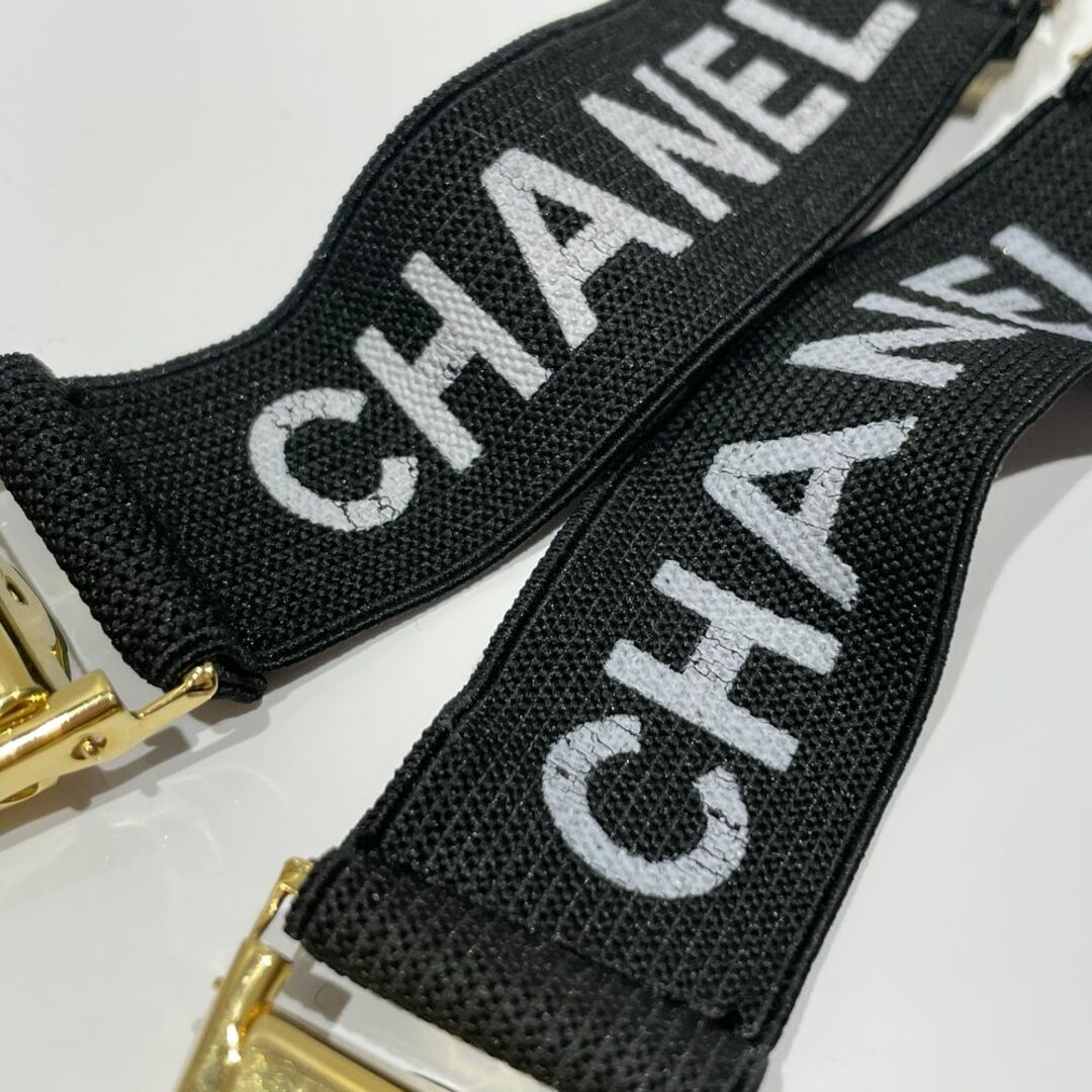 CHANEL(シャネル)のCHANEL ヴィンテージ ロゴ アームバンド ペア 袖留め ゴム レディースのファッション小物(その他)の商品写真