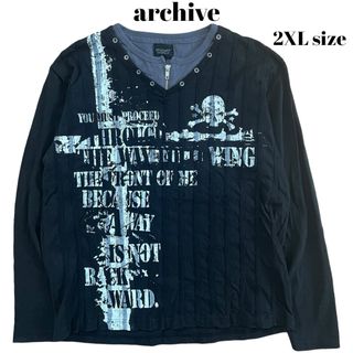 アーカイブ(Archive)の00’s archive ロンT フェアリーグランジ パンク ドクロ Y2K(Tシャツ/カットソー(七分/長袖))