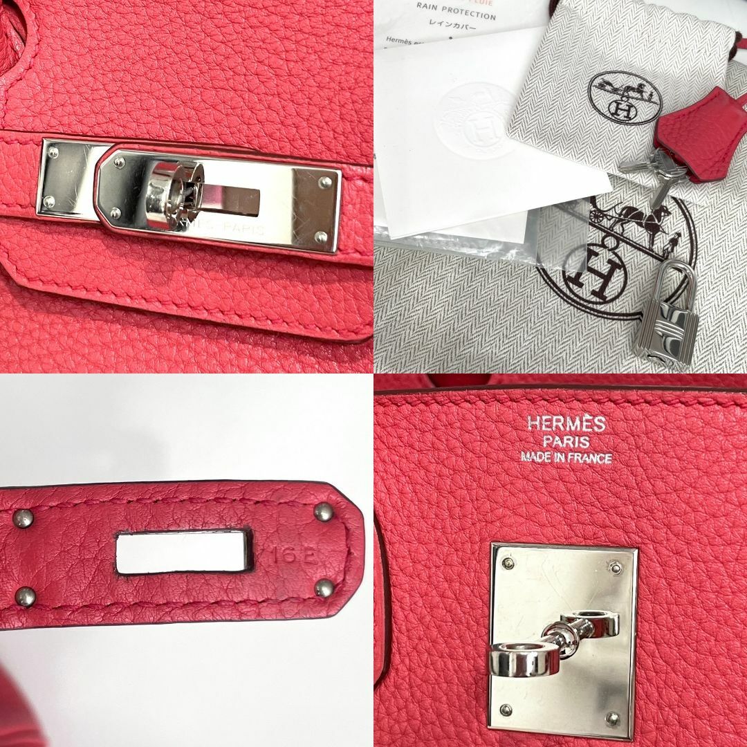 Hermes(エルメス)の美品 エルメス バーキン30 トリヨンクレマンス ブーゲンビリア レディースのバッグ(ハンドバッグ)の商品写真