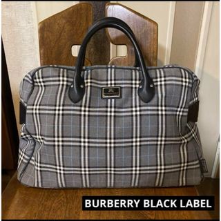 バーバリーブラックレーベル(BURBERRY BLACK LABEL)のバーバリーボストンバッグ★ブラックレーベル　ノバチェック(ボストンバッグ)