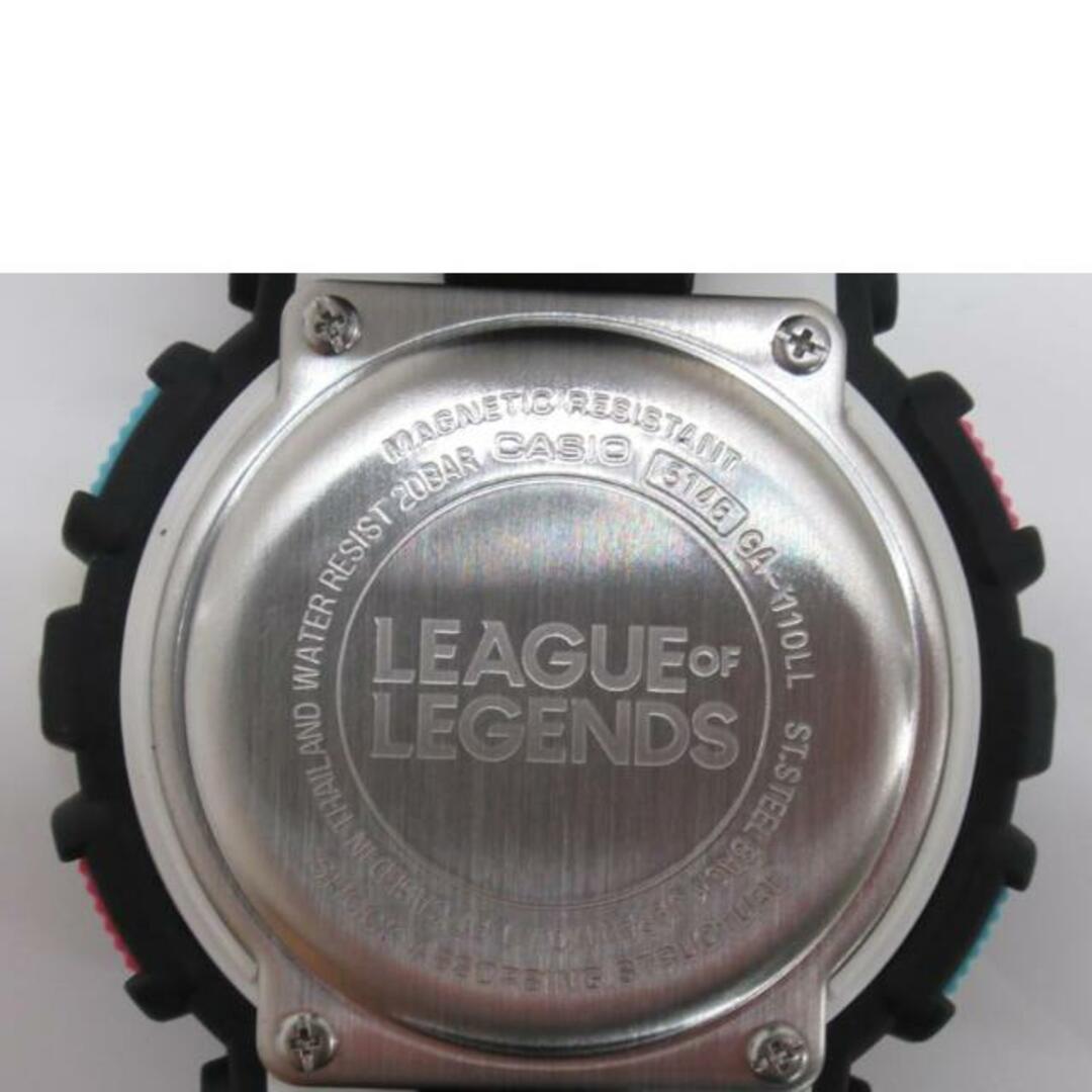 CASIO カシオ/G-SHOCK/LoL・JINK/クォーツ/GA-110LL-1AJR/G CASIO カシオ/G-SHOCK/LoL・JINK/クォーツ/GA-110LL-1AJR/G