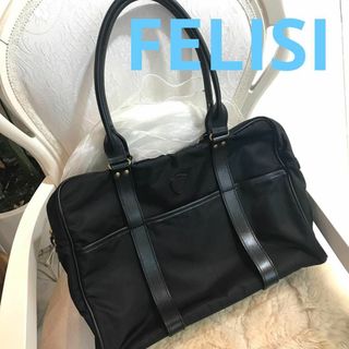 フェリージ(Felisi)のFELISI　フェリージ　ブリーフケース　ビジネスバッグ　ナイロン　黒　通勤(ビジネスバッグ)