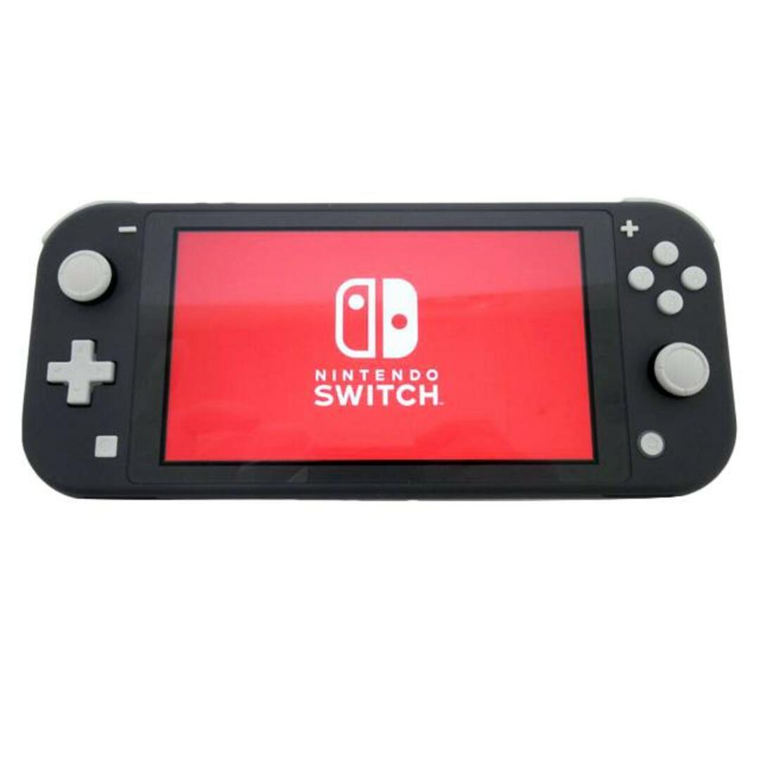 Nintendo/Switch Lite/グレー/HDH-001/XJJ10025049984/ゲーム機/Aランク/63【中古】 エンタメ/ホビーのゲームソフト/ゲーム機本体(携帯用ゲーム機本体)の商品写真