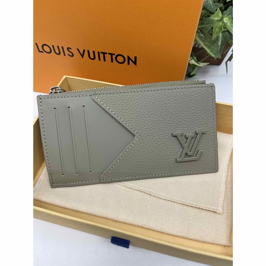 LOUIS VUITTON(ルイヴィトン)の【極美品】LOUIS VUITTON フラグメントケース LVアエログラムSG メンズのファッション小物(コインケース/小銭入れ)の商品写真