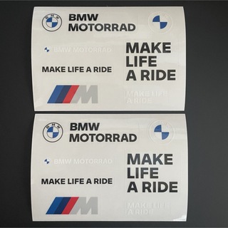BMW - BMW ステッカー 2枚セット MOTORRAD モーターサイクルショー2022