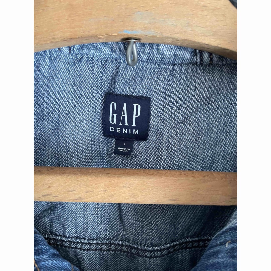 GAP(ギャップ)のGAP デニム製　アノラックパーカー　古着 メンズのジャケット/アウター(Gジャン/デニムジャケット)の商品写真