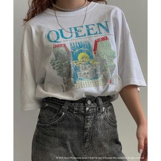 アメリヴィンテージ(Ameri VINTAGE)のアメリ QUEEN TOUR´80 WHT TEE(Tシャツ(半袖/袖なし))