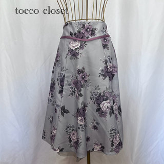 TOCCO closet - tocco closet 花柄スカート