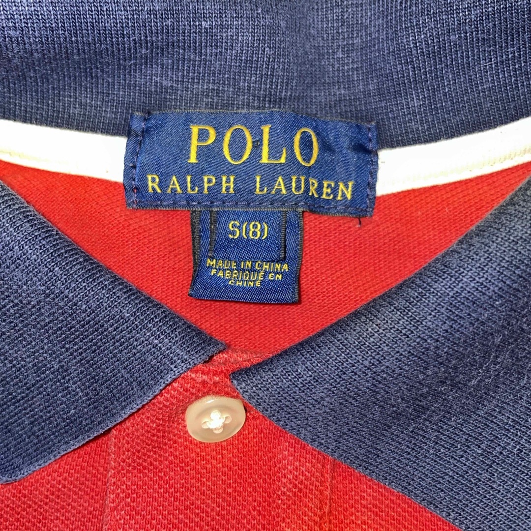 POLO RALPH LAUREN(ポロラルフローレン)のラルフローレン  RALPH LAUREN エンブレム ビックポニー ポロシャツ キッズ/ベビー/マタニティのキッズ服男の子用(90cm~)(Tシャツ/カットソー)の商品写真