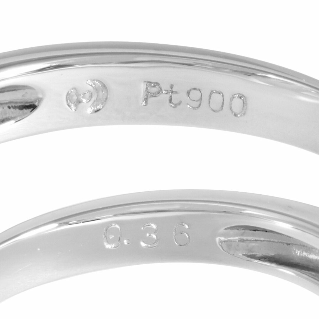 TASAKI(タサキ)のタサキ TASAKI リング 指輪 ダイヤモンド 0.36ct 約5号 Pt900 パール 9.0mm レディース【中古】 レディースのアクセサリー(リング(指輪))の商品写真