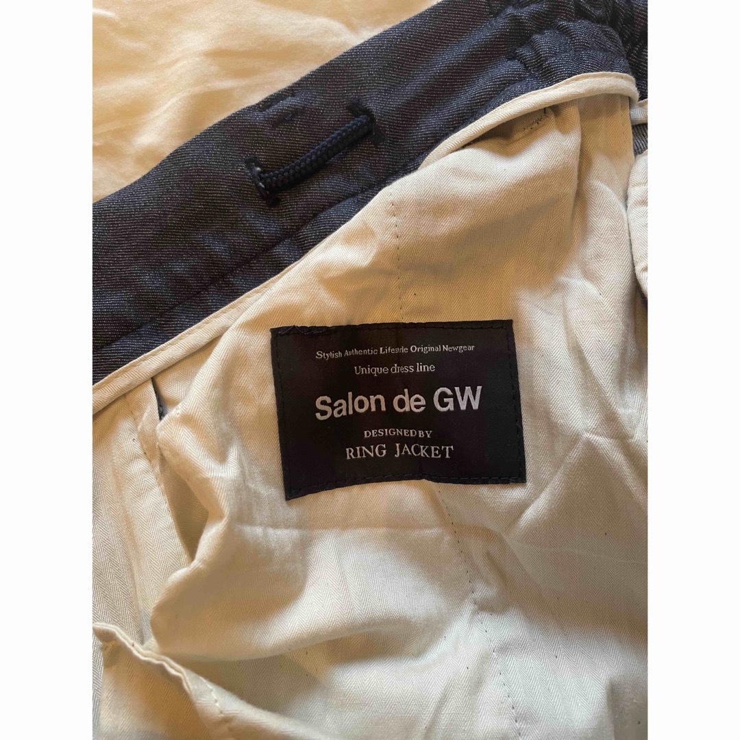 GLOBAL WORK(グローバルワーク)のSalon de GW デニムスラックス メンズのパンツ(スラックス)の商品写真