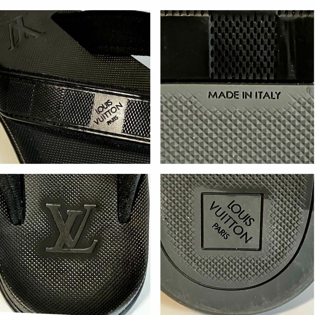 LOUIS VUITTON(ルイヴィトン)の【特別価格】未使用❤︎LOUIS VUITTON  ダミエ トングサンダル 10 メンズの靴/シューズ(ビーチサンダル)の商品写真