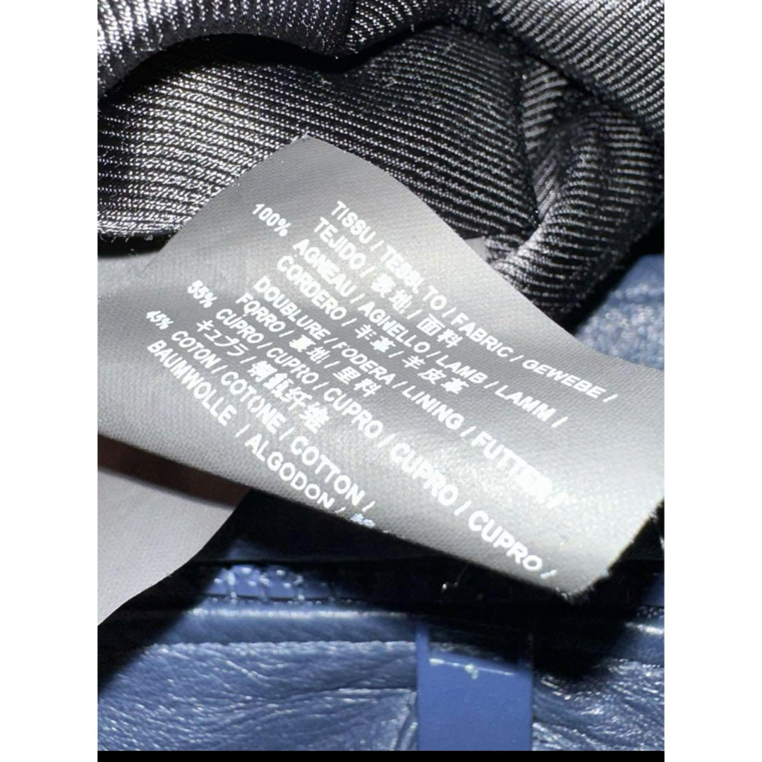 Saint Laurent(サンローラン)の定価60万位 希少！サンローラン L01 ブルーライダースジャケット 新品！ メンズのジャケット/アウター(ライダースジャケット)の商品写真