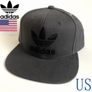 アディダス(adidas)の極レア【新品】adidas アディダス USA キャップ 帽子 グレー(キャップ)