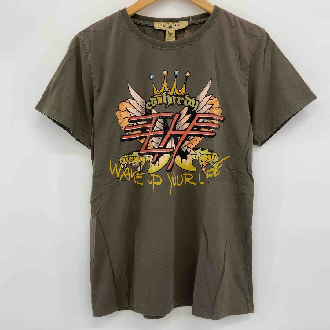 Ed Hardy(エドハーディー)のEd Hardy エドハーディ プリント メンズ Tシャツ（半袖） メンズのトップス(Tシャツ/カットソー(半袖/袖なし))の商品写真