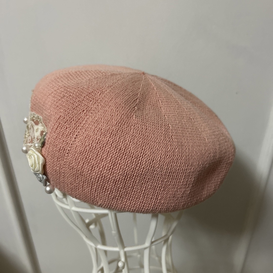 axes femme(アクシーズファム)の蝶レースベレー帽 レディースのファッション小物(その他)の商品写真