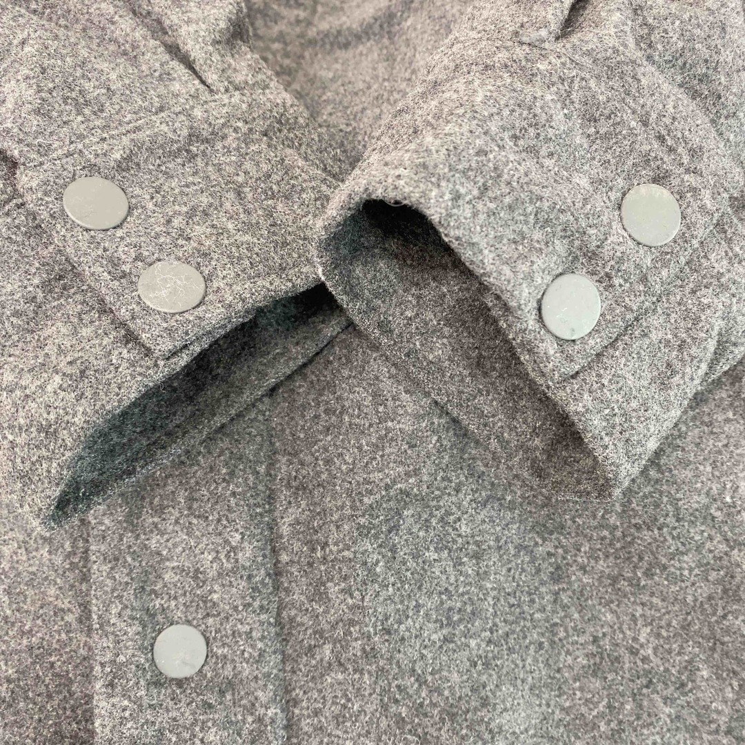 NIKE(ナイキ)のNIKE ナイキ メンズ ブルゾン　ジャケット　グレー　裏キルティング　毛混 メンズのジャケット/アウター(ブルゾン)の商品写真