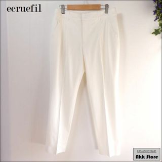 エクリュフィル(ecruefil)のecruefil エクリュフィル レディース パンツ タックパンツ L(カジュアルパンツ)