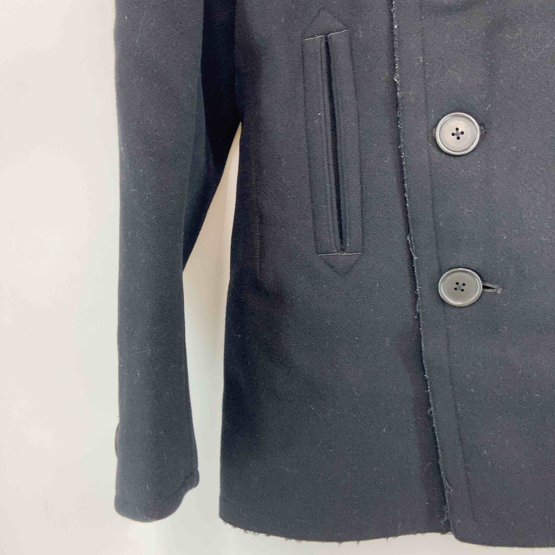 MARVY　JAMOKE　マーヴィージャモーク　黒　ブラック　 メンズ　 ピーコート　（洗濯表示なし） メンズのジャケット/アウター(ピーコート)の商品写真