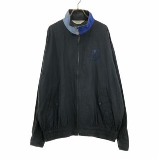 マンシングウェア(Munsingwear)のマンシングウェア ゴルフ 長袖 ジップジャケット LL ネイビー系 MUNSINGWEAR メンズ 古着 【240318】(ウエア)