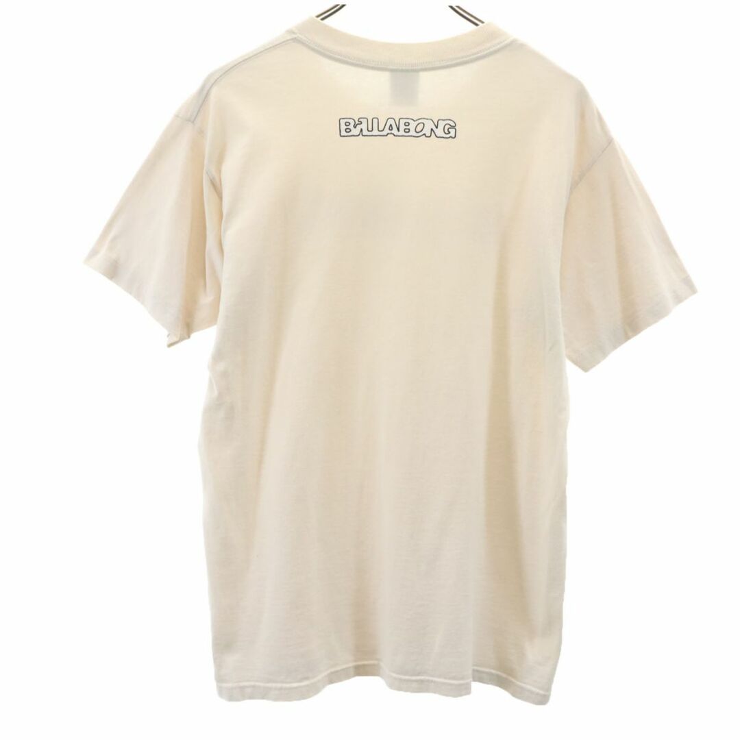billabong(ビラボン)のビラボン 90s USA製 オールド 半袖 Tシャツ M ベージュ BILLABONG メンズ 古着 【240318】 メール便可 メンズのトップス(Tシャツ/カットソー(半袖/袖なし))の商品写真