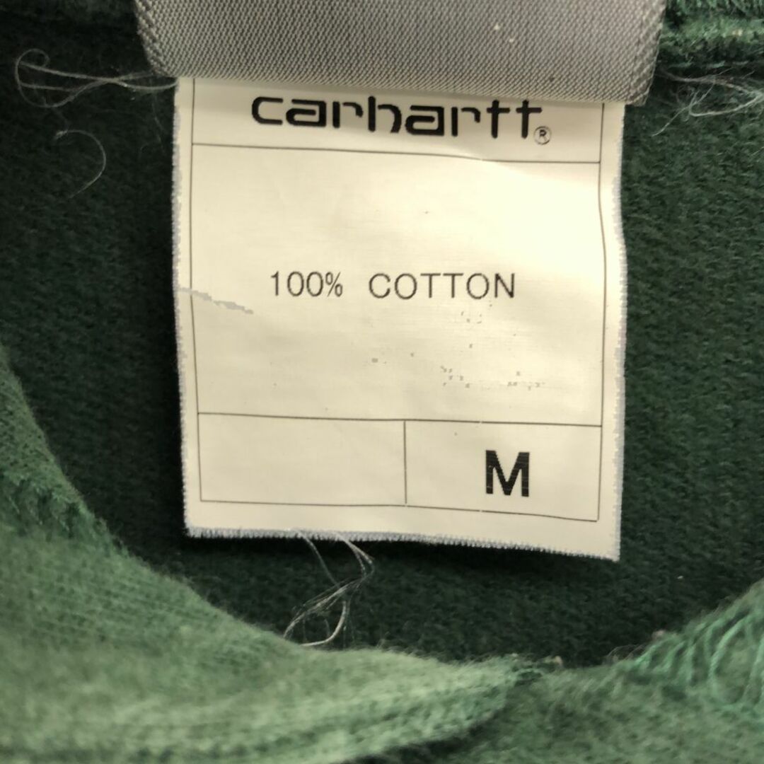 carhartt(カーハート)のカーハート 長袖 パーカー M グリーン系 Carhartt レディース 古着 【240318】 レディースのトップス(パーカー)の商品写真