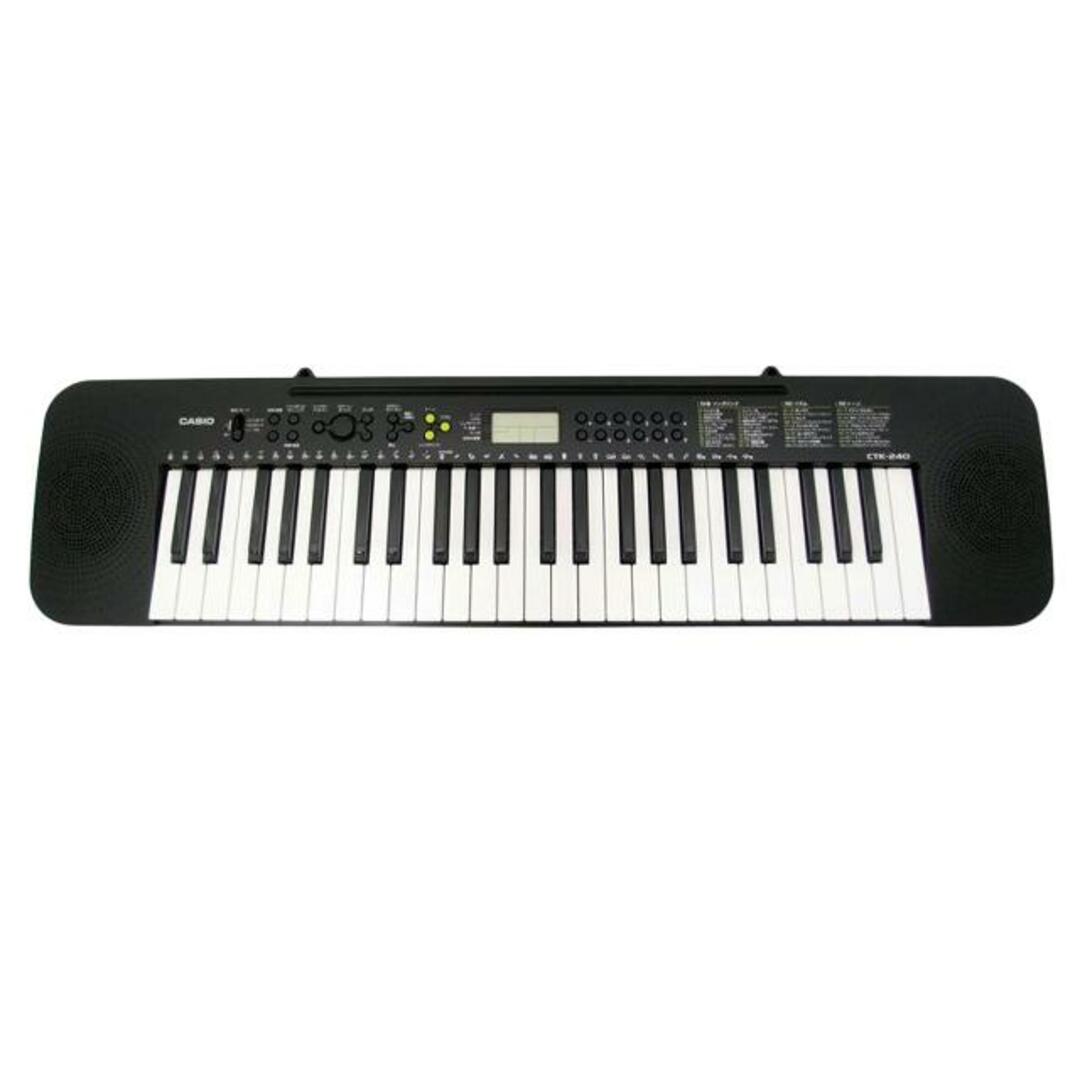 <br>CASIO カシオ/電子キーボード/CTK-240/819BDS143044141/鍵盤楽器/ABランク/69【中古】 楽器の鍵盤楽器(キーボード/シンセサイザー)の商品写真