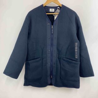 UNIQLO×Engineered Garments ユニクロ メンズ ノーカラージャケット　ネイビー　裏ボア