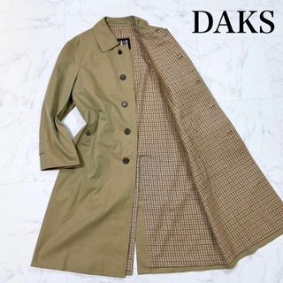 DAKS - DAKS+Drakkarステンカラーコート メンズ カーキ 玉虫色 94A6