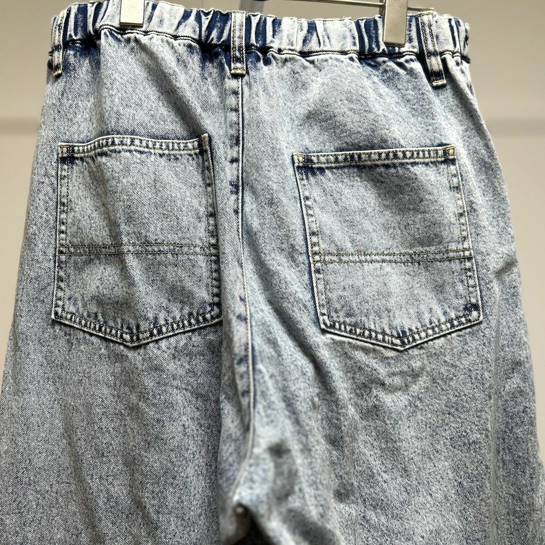 WEGO(ウィゴー)のWEGOウィゴー/ワイドタックデニムWIDE DENIM SLACKS/M メンズのパンツ(デニム/ジーンズ)の商品写真