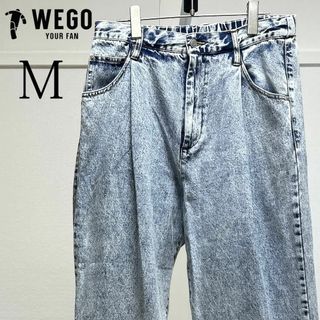 ウィゴー(WEGO)のWEGOウィゴー/ワイドタックデニムWIDE DENIM SLACKS/M(デニム/ジーンズ)