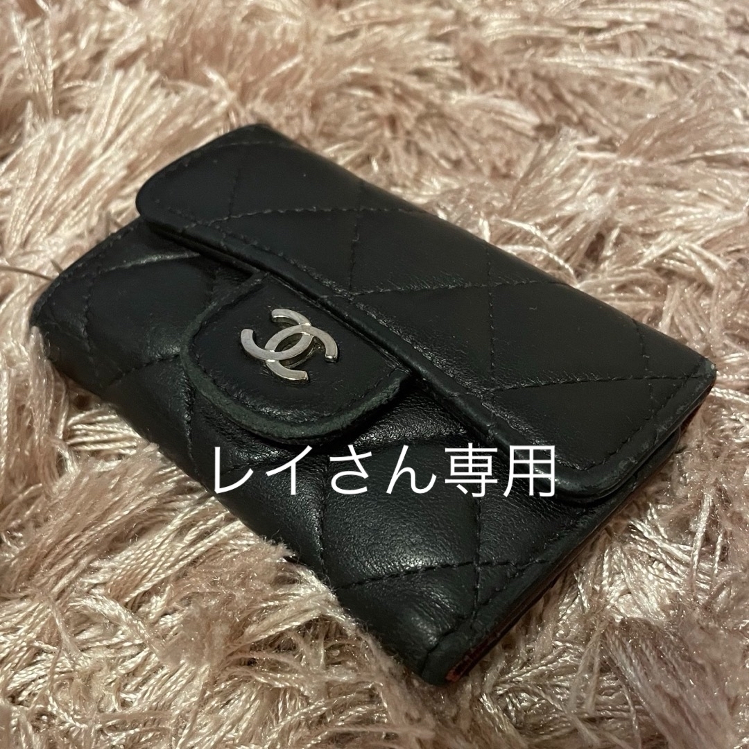 CHANEL(シャネル)のシャネル キャビアスキン　キーケース　ココマーク レディースのファッション小物(キーケース)の商品写真