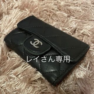 CHANEL - シャネル キャビアスキン　キーケース　ココマーク