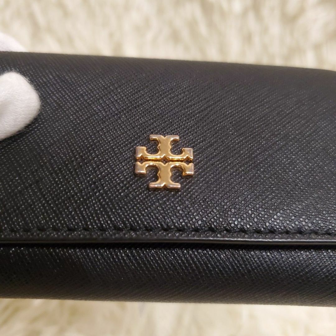 Tory Burch(トリーバーチ)の美品 Tory Burch Tory Burch キーケース レザー 6連 黒 レディースのファッション小物(キーケース)の商品写真